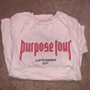 Justin Bieber Forever 21 Tour Shirt